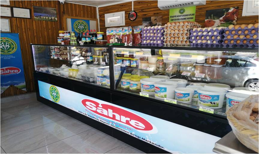 Gaziantep'teki Birliğimize ait satış şubemizden görüntü